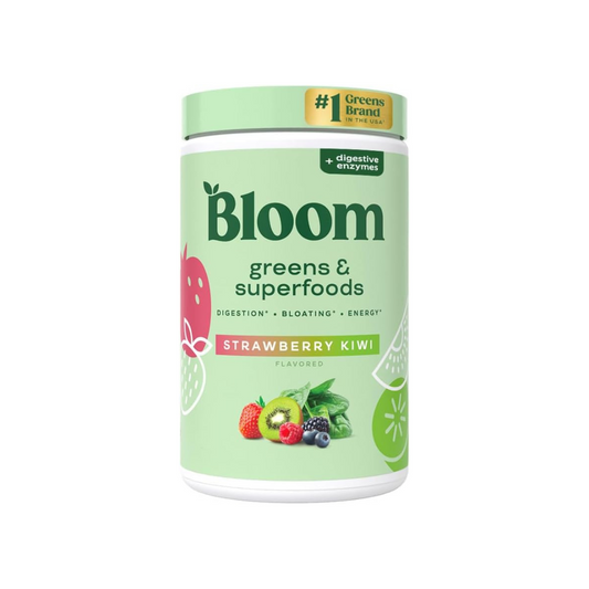 Bloom Green & Superfoods Strawberry - Kiwi 25 Scoops